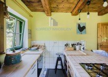 K�che mit Einbauk�che �kologisch sanierter Dreiseitenhof in Alleinlage | 11.592 m� Grundst�ck | Ferienwohnungen | Nationalpark S�chsische Schweiz in Struppen, bei Pirna - unweit der LH Dresden. Wohnen, wo andere Urlaub machen.