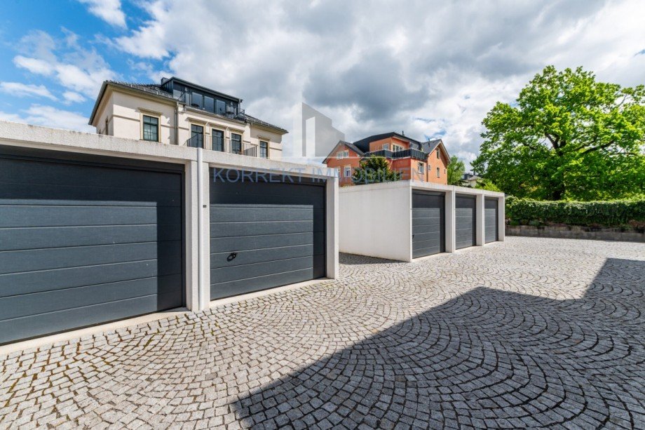 Einfahrt Erdgeschosswohnung Radebeul